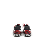 Dolce &amp; Gabbana Black And White Leather Sneaker