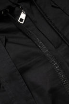 Dolce &amp; Gabbana Black Cotton High Waist Cargo Pants
