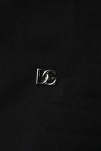 Dolce &amp; Gabbana Black Cotton Crew Neck Sweatshirt Sweater