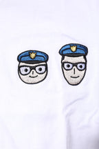 Dolce &amp; Gabbana White #DGFamily Cotton Crew Neck T-shirt