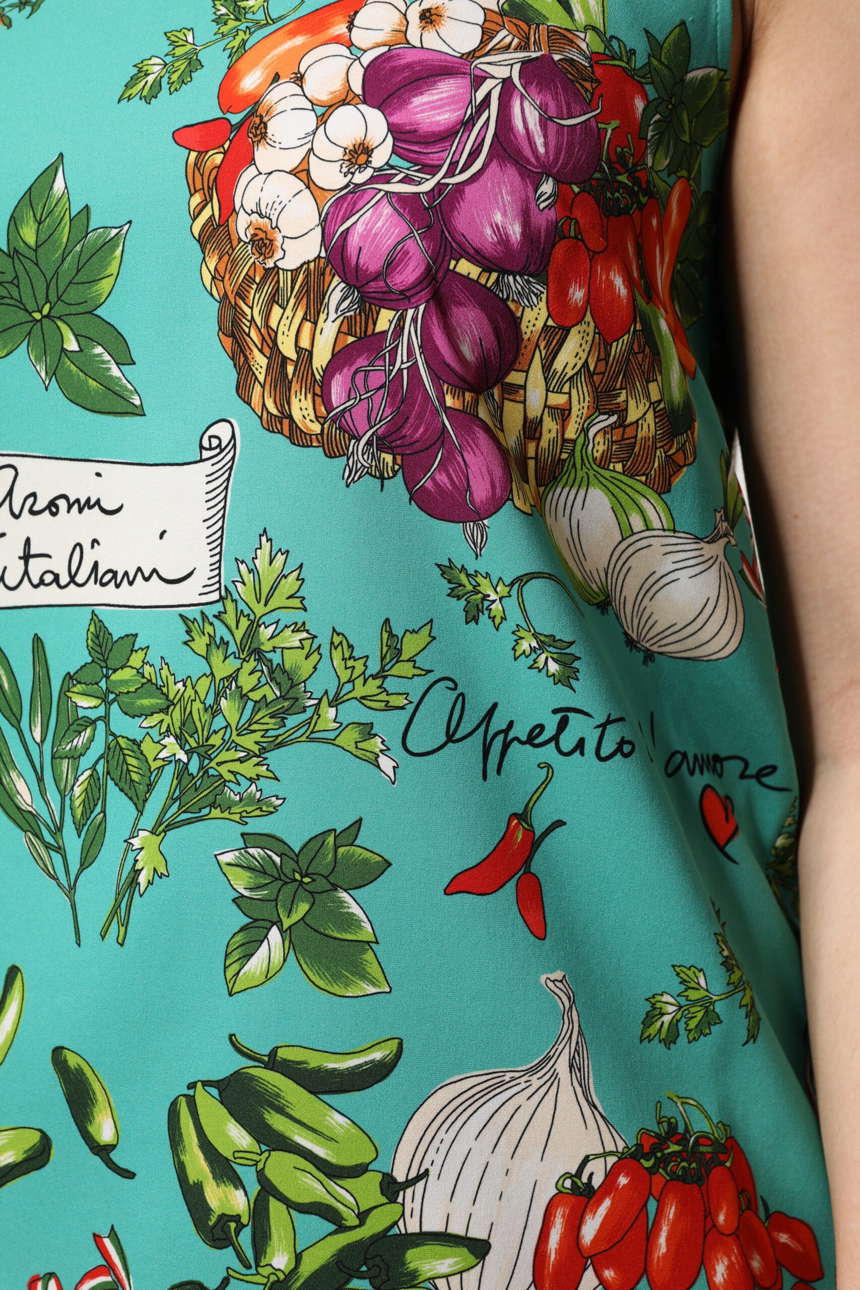 Dolce &amp; Gabbana Multicolor Floral Silk Sleeveless Tank Top