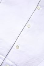 Dolce &amp; Gabbana White Cotton Dress Collared Dress Shirt Top