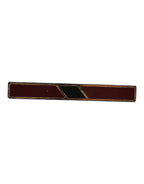 Dolce &amp; Gabbana Multicolor Gold Tone Brass Tie Clip Bar