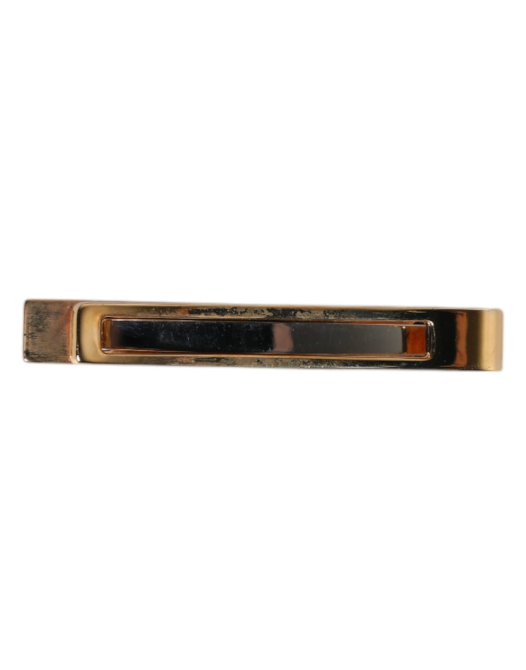 Dolce &amp; Gabbana Multicolor Gold Tone Brass Tie Clip Bar
