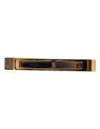 Dolce &amp; Gabbana Multicolor Gold Tone Brass Tie Clip Bar