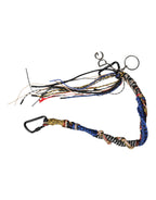 Dolce &amp; Gabbana Multicolor Braided Rope Logo Bag Shoulder Strap