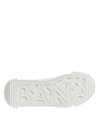 Dolce &amp; Gabbana White Leather Low Top NS1 Sneakers Shoes