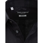 Dolce & Gabbana Black Cotton Shirt