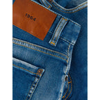 Dsquared² Blue Cotton Denim Jeans