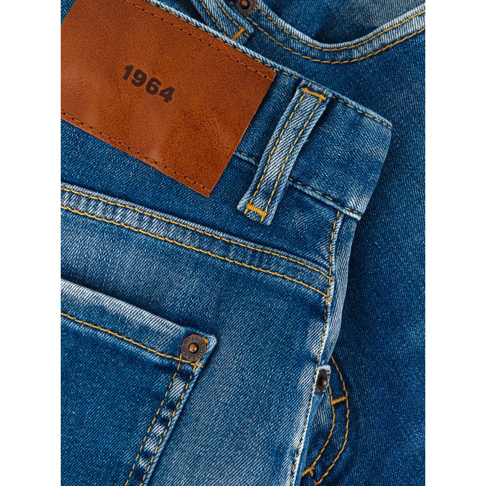 Dsquared² Blue Cotton Denim Jeans