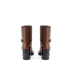 Burberry Brown Leather Boot
