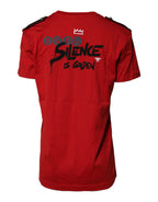 Dolce &amp; Gabbana Red Cotton Round Neck Short Sleeves T-shirt