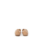 Christian Louboutin Beige Patent Leather Ballet Flat