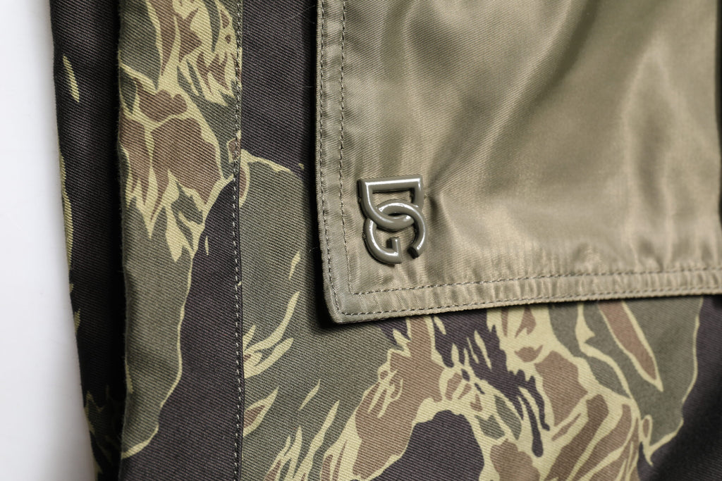 Dolce &amp; Gabbana Multicolor Camouflage Cotton Bomber Jacket