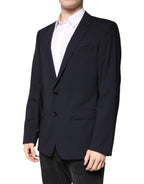 Dolce &amp; Gabbana Black MARTINI Single Breasted Coat Blazer