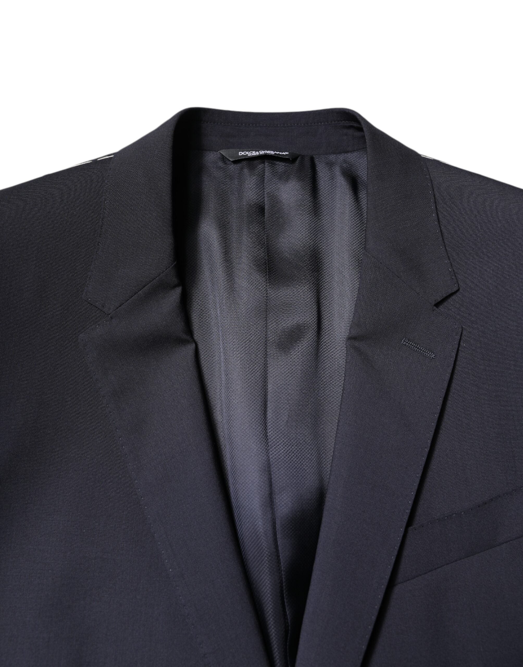Dolce &amp; Gabbana Black MARTINI Single Breasted Coat Blazer