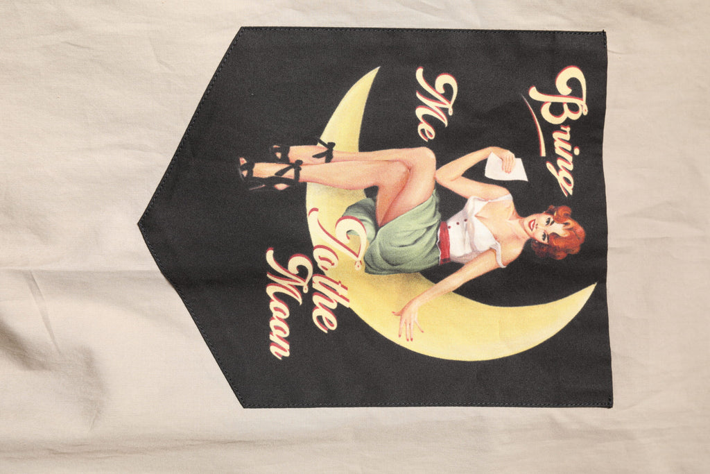 Dolce &amp; Gabbana Beige Pin Up Print MARTINI Men Casual Shirt