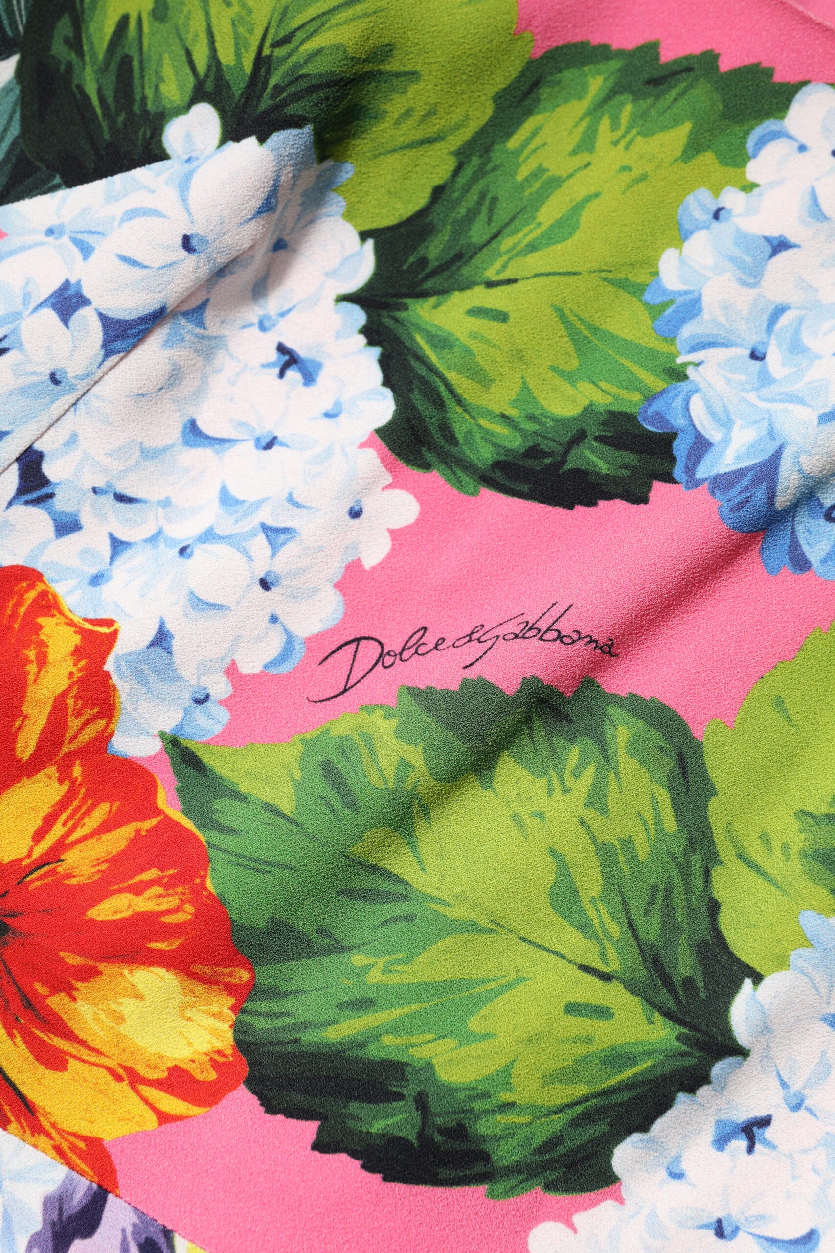 Dolce &amp; Gabbana Multicolor Floral Sleeveless Sheath Dress