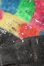 Dolce &amp; Gabbana Multicolor Mohair Turtleneck Pullover Sweater