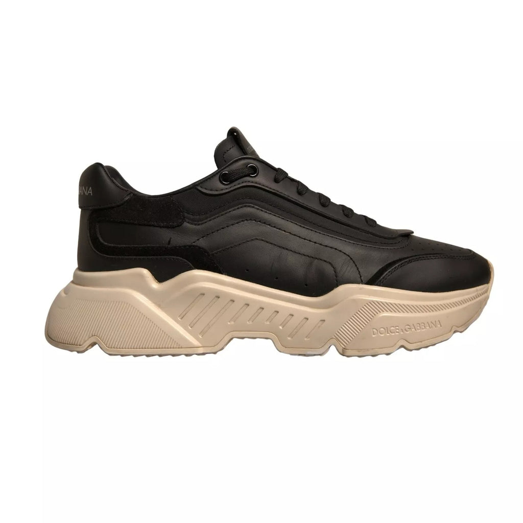 Dolce &amp; Gabbana Black White Daymaster Low Top Sneakers Shoes