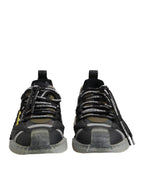 Dolce &amp; Gabbana Multicolor Lace Up Low Top NS1 Sneakers Shoes