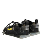 Dolce &amp; Gabbana Multicolor Lace Up Low Top NS1 Sneakers Shoes