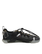Dolce &amp; Gabbana Multicolor Lace Up Low Top NS1 Sneakers Shoes