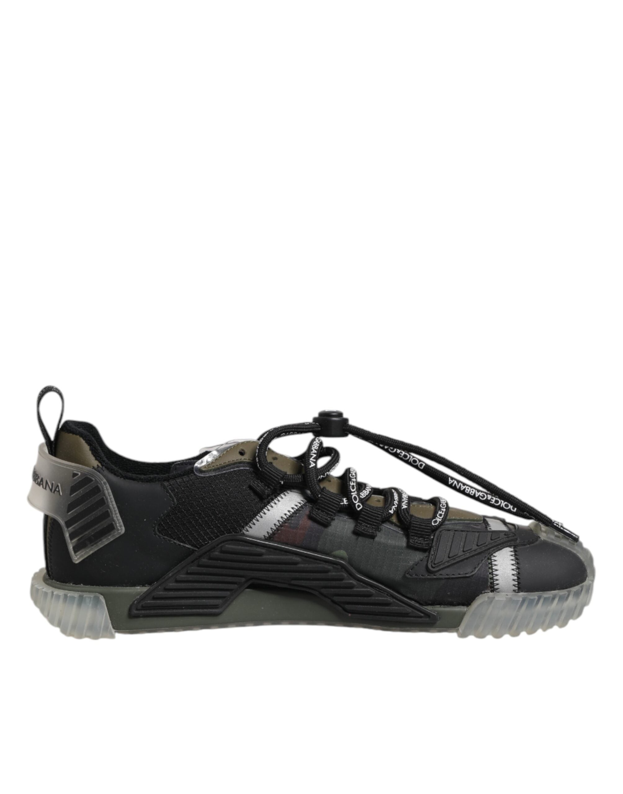 Dolce &amp; Gabbana Multicolor Lace Up Low Top NS1 Sneakers Shoes