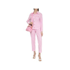 Balmain Pink Cotton Women Pants