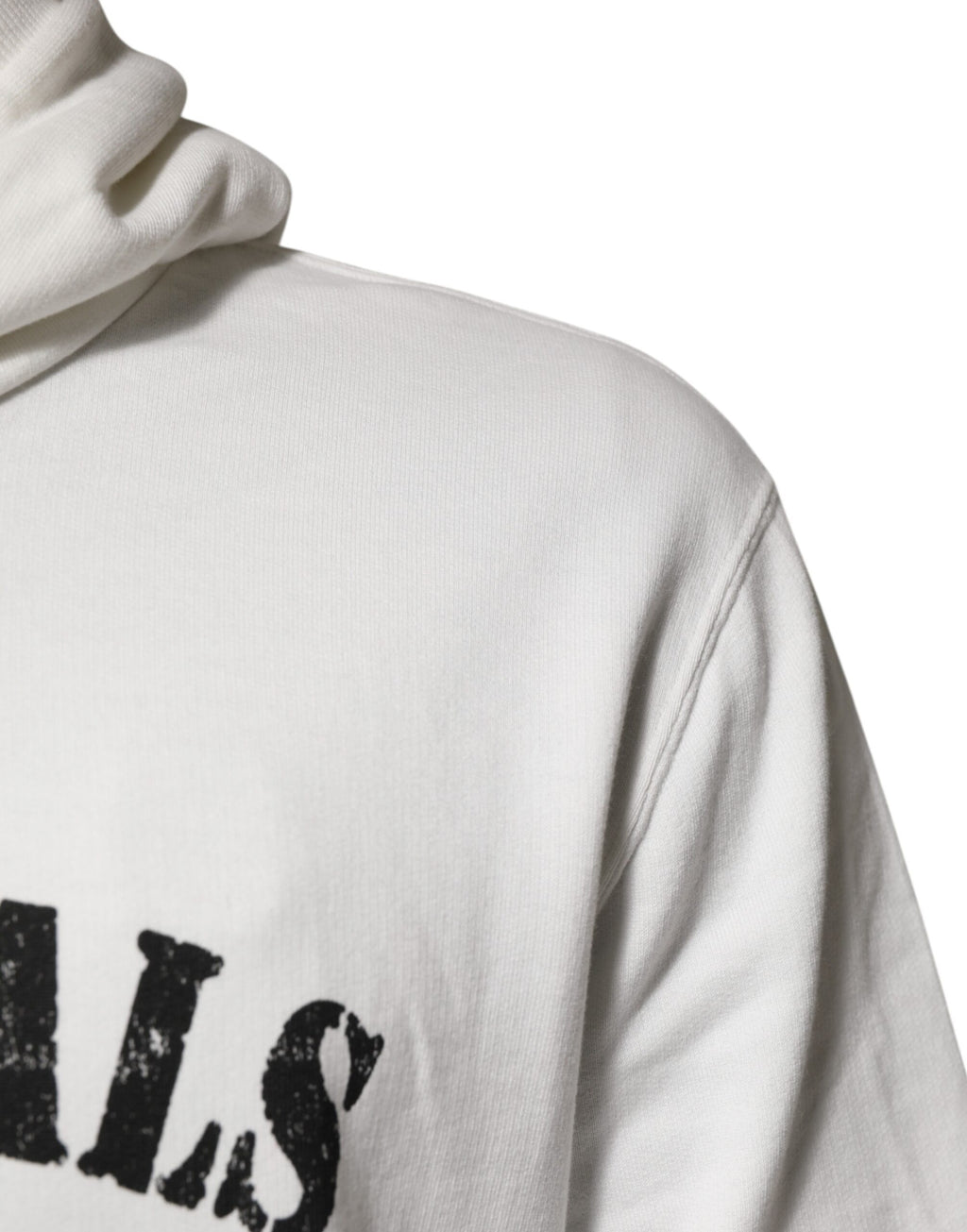 Dolce &amp; Gabbana White Cotton DG ROYAL Print Hooded Sweater
