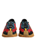 Dolce &amp; Gabbana Multicolor Logo Low Top NS1 Sneakers Shoes