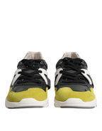 Dolce &amp; Gabbana Multicolor Lace Up Low Top Men Sneakers Shoes
