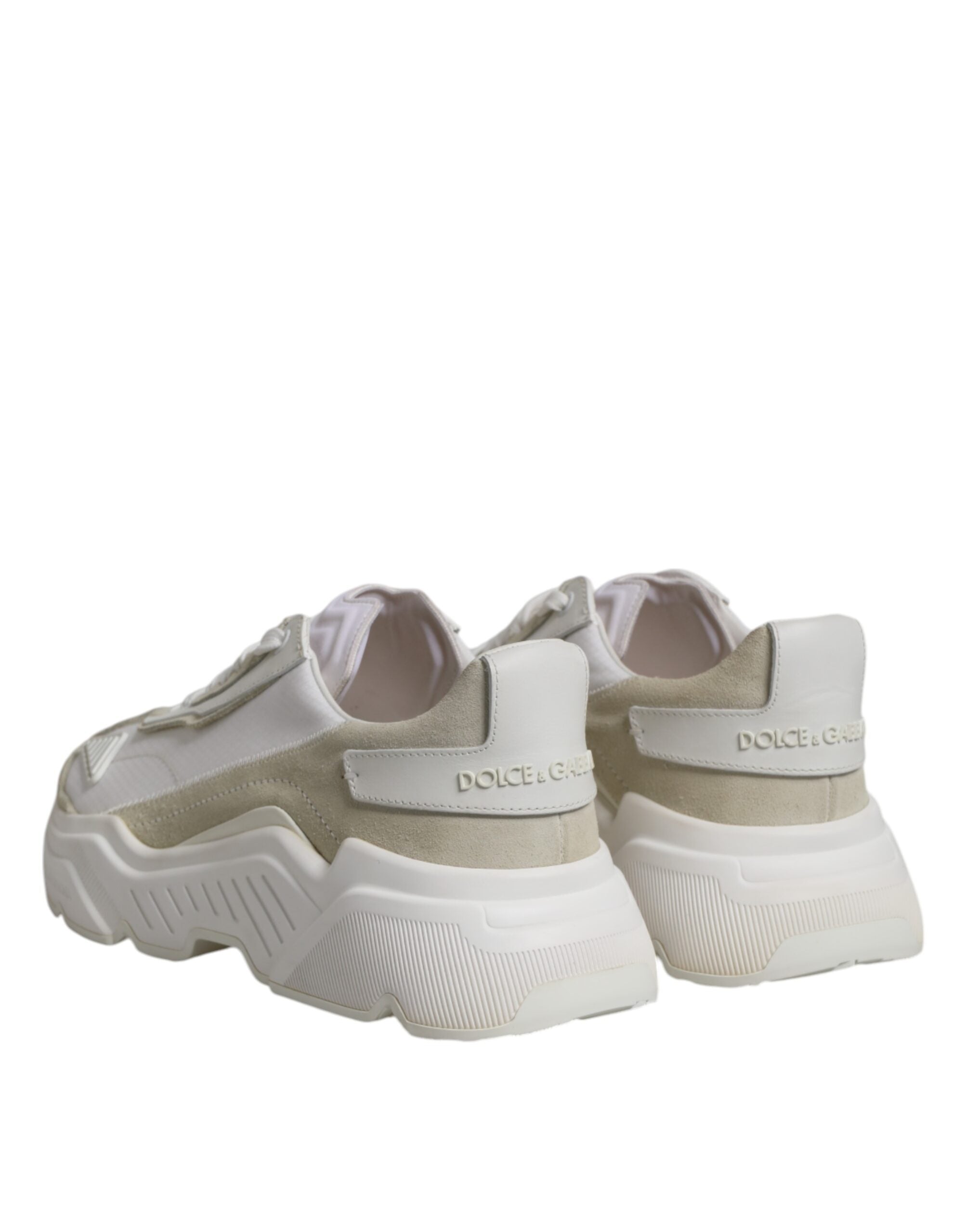 Dolce &amp; Gabbana White Low Top Daymaster Men Sneakers Shoes
