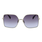 Max Mara Silver Women Sunglass