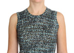 Dolce &amp; Gabbana Blue Wool Sweater Sleeveless Pullover