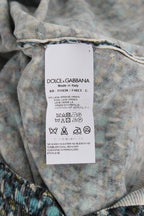 Dolce &amp; Gabbana Blue Wool Sweater Sleeveless Pullover