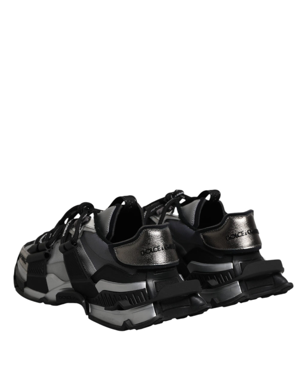 Dolce &amp; Gabbana Multicolor Paneled Space Sneakers Shoes