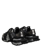 Dolce &amp; Gabbana Multicolor Paneled Space Sneakers Shoes