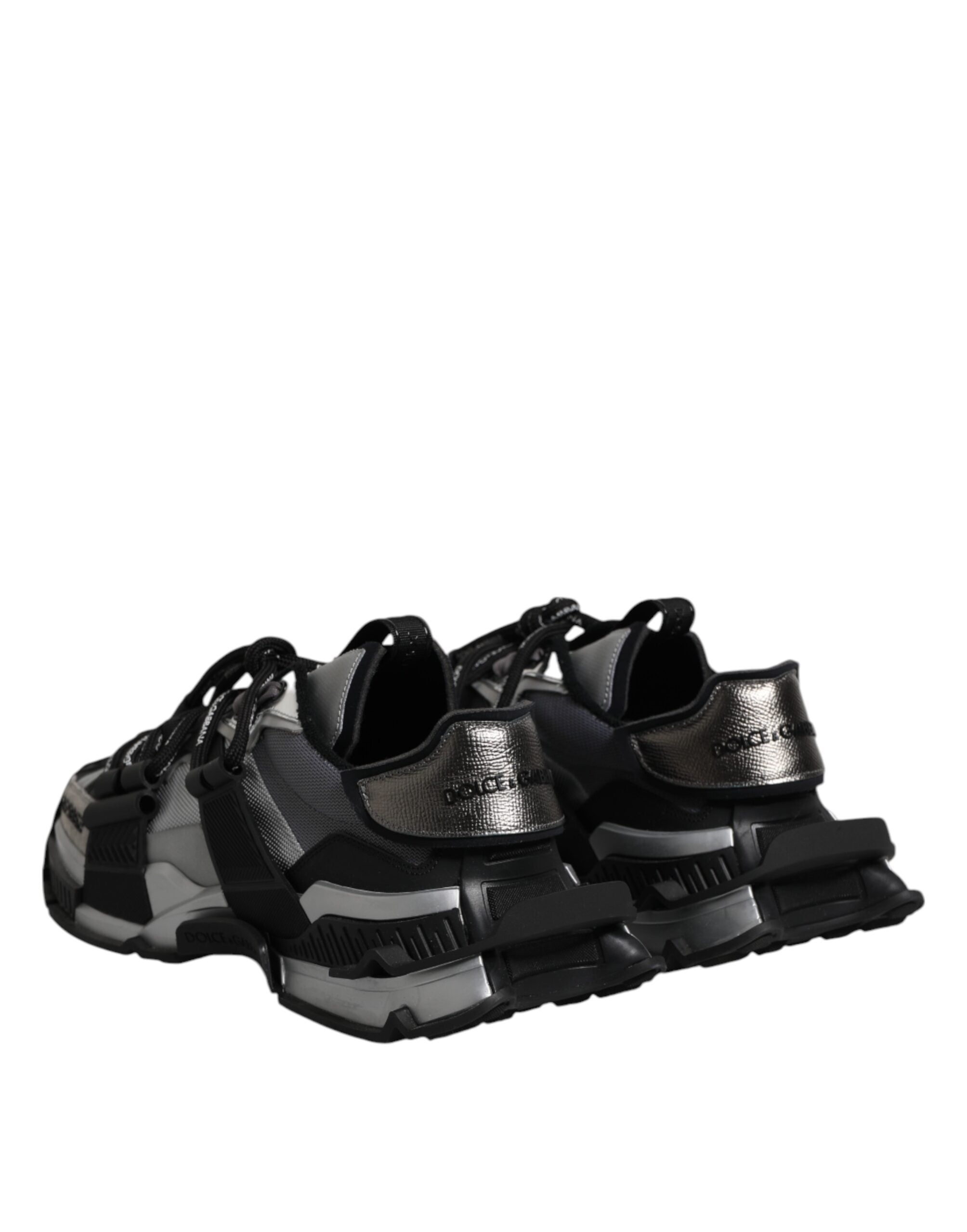 Dolce &amp; Gabbana Multicolor Paneled Space Sneakers Shoes