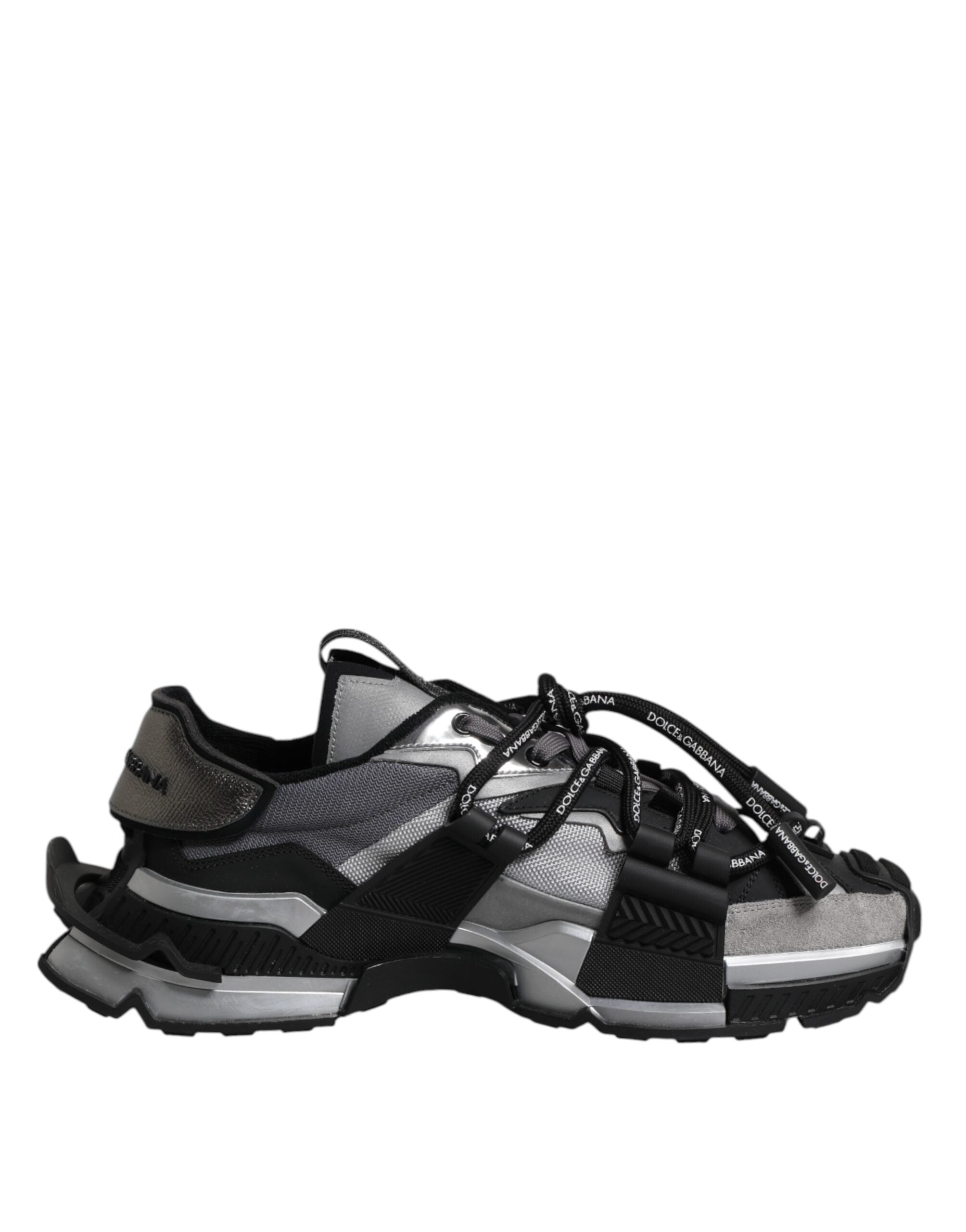 Dolce &amp; Gabbana Multicolor Paneled Space Sneakers Shoes
