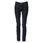 Dolce &amp; Gabbana Blue Skinny Cotton Mid Waisted Denim Jeans
