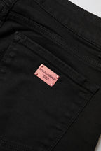 Dolce &amp; Gabbana Black Skinny Cotton Mid Waisted Denim Jeans