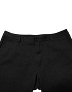 Dolce & Gabbana Dark Gray Viscose Dress Men Pants