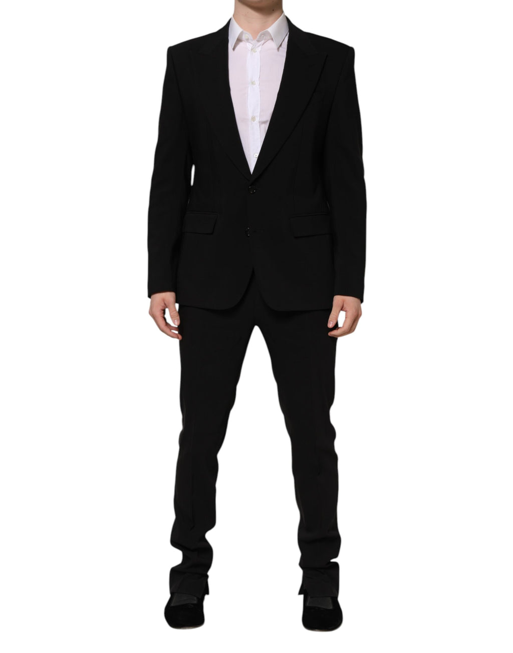 Dolce &amp; Gabbana Black MARTINI Single Breasted 2 Piece Suit
