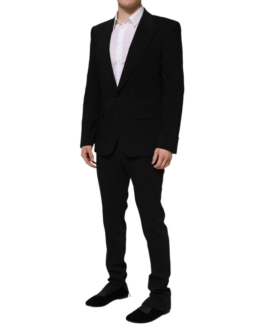 Dolce &amp; Gabbana Black MARTINI Single Breasted 2 Piece Suit