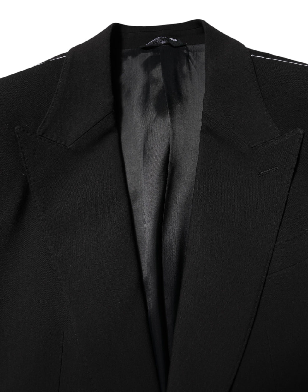Dolce &amp; Gabbana Black MARTINI Single Breasted 2 Piece Suit