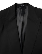 Dolce &amp; Gabbana Black MARTINI Single Breasted 2 Piece Suit