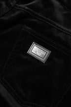 Dolce &amp; Gabbana Black Cotton Skinny Capri Cropped Denim Jeans