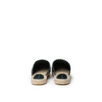 Bottega Veneta Green Leather Espadrille