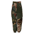 Dolce & Gabbana Multicolor Camouflage Cargo Pants